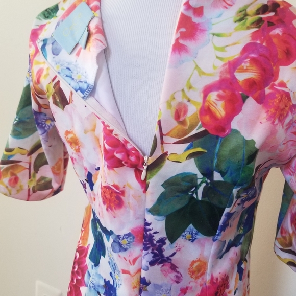 Cece floral dress size XS. - Picture 6 of 8